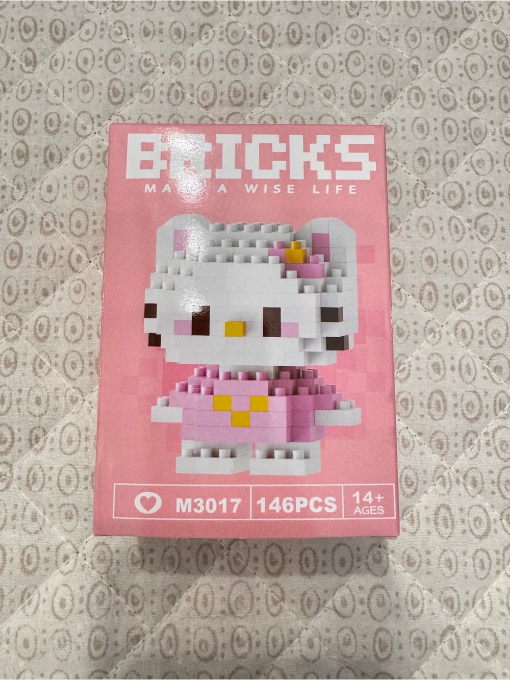 Pink Kitty Building Block Figure - 146pcs
